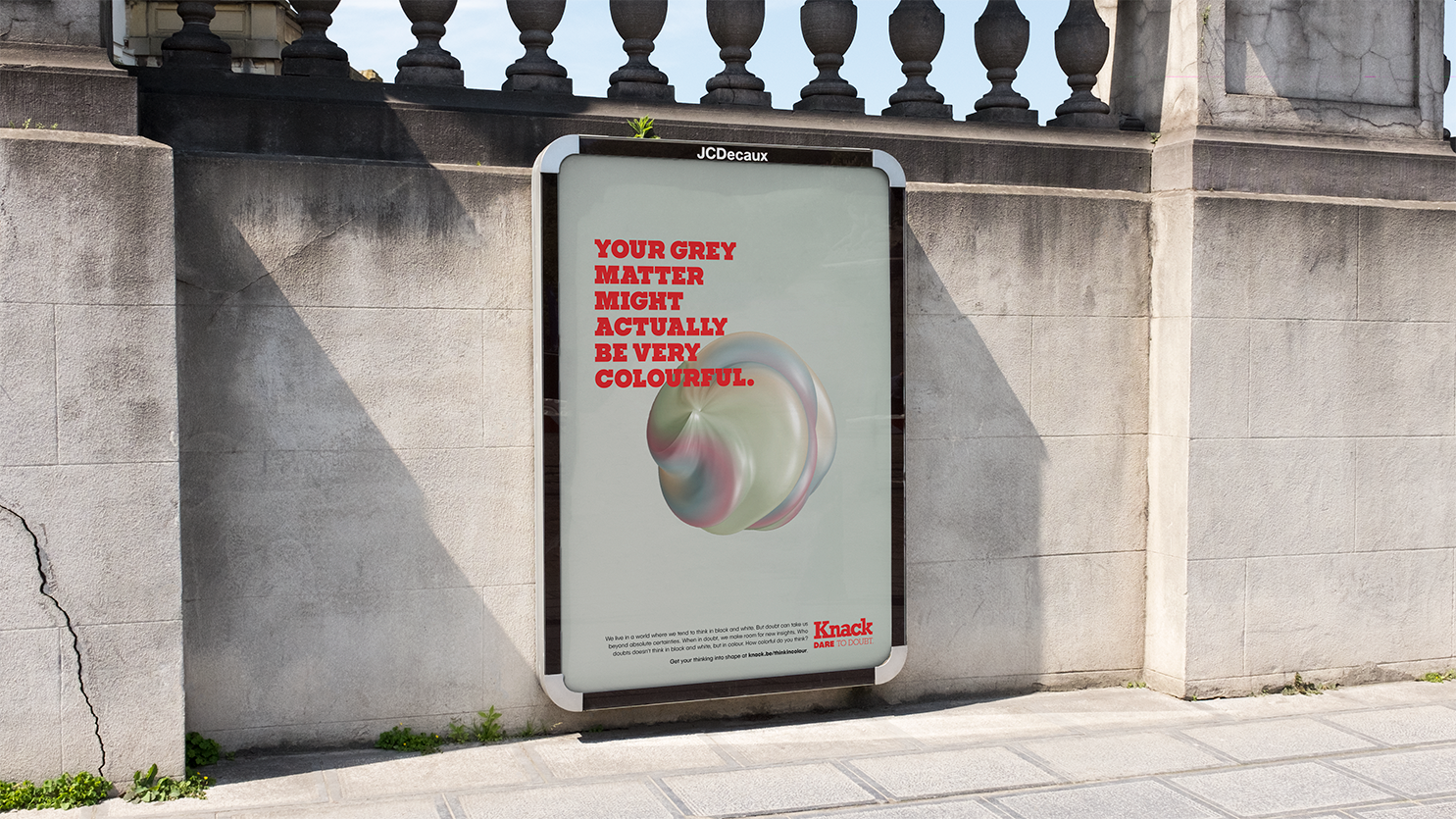 Advertising for the website.